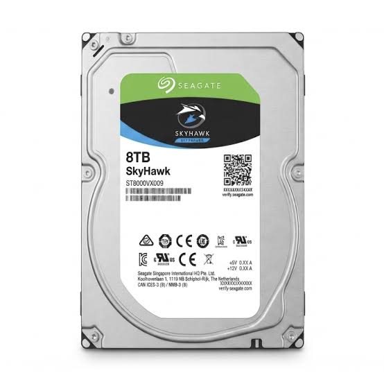Seagate SkyHawk Disco Duro Interno 8TB para Videovigilancia ST8000VX009