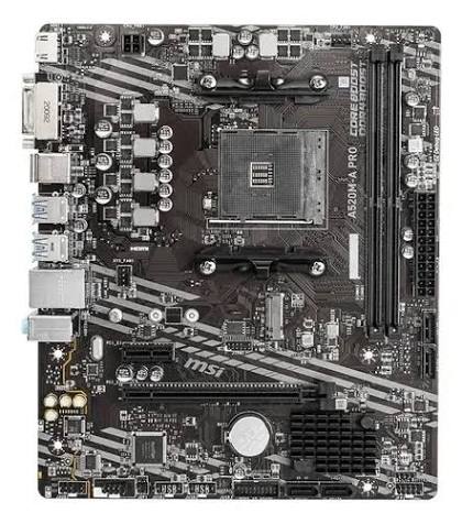 Placa Madre MSI A520M-A PRO DDR4 AM4