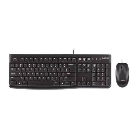 Kit Teclado y Mouse Logitech USB