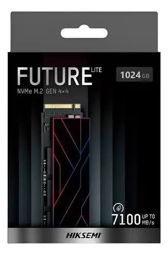 Disco Sólido SSD Hiksemi Future Lite 1024GB M.2 NVMe PCIe 4.0 x4 (HS-SSD-FUTURE LITE 1024G)